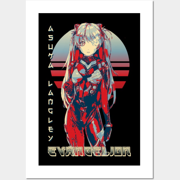 Asuka Langley Wall Art by Retrostyle